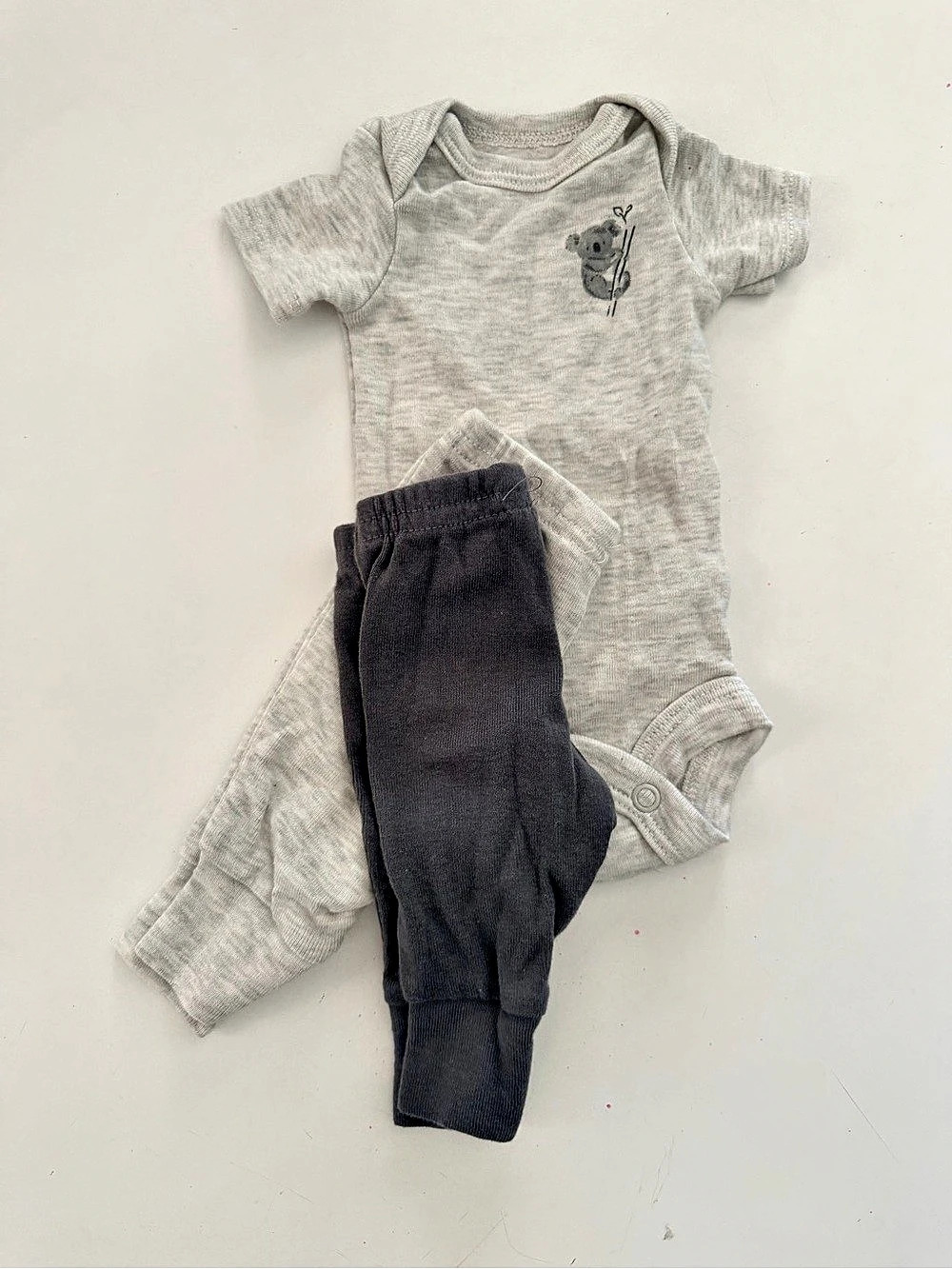 Carter's Baby Gray Matching Set